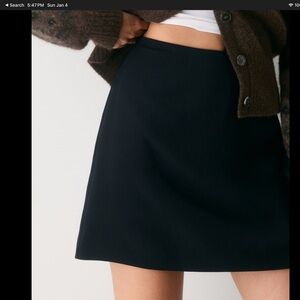 BROOKS BROTHERS/LORO PIANA IVY‎ LEAGUE PREPPY WOOL/SILK BLEND MINI SKIRT Y2K EUC